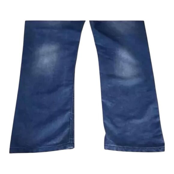 United Denim Jeans Size 40x30 Men Straight Mid Rise Medium Wash Blue Denim - Picture 5 of 10